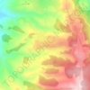 هاشمية topographic map, elevation, terrain