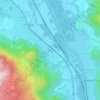 Fischbach topographic map, elevation, terrain