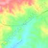 Fourmile topographic map, elevation, terrain