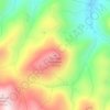 Connelly Mountain topographic map, elevation, terrain