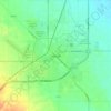 Marshall topographic map, elevation, terrain