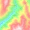 Sibalaya Selatan topographic map, elevation, terrain