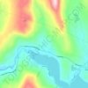 LeBruns Mobile Home Park topographic map, elevation, terrain