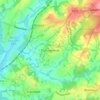 Etchingwood topographic map, elevation, terrain