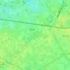 Binneneinde topographic map, elevation, terrain