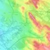Fót topographic map, elevation, terrain