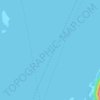 Værangfjorden topographic map, elevation, terrain