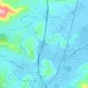 Las Gallinas topographic map, elevation, terrain