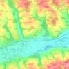 Högl topographic map, elevation, terrain
