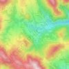 Coloretta topographic map, elevation, terrain