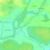 Hamilton's Lock topographic map, elevation, terrain