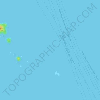 Client Reefs topographic map, elevation, terrain