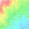 Ciherang topographic map, elevation, terrain