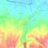 Posong topographic map, elevation, terrain