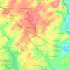 Loveville topographic map, elevation, terrain