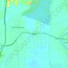 Bota topographic map, elevation, terrain