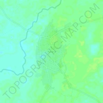 Aviara topographic map, elevation, terrain