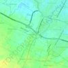Pohjentrek topographic map, elevation, terrain