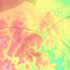 Al Qubbah topographic map, elevation, terrain