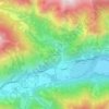 Podio Inferiore topographic map, elevation, terrain