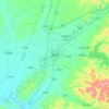 Kaiyuan topographic map, elevation, terrain