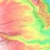 Biji Nangka topographic map, elevation, terrain