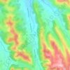 Moulin de Candeloup topographic map, elevation, terrain