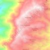 Totoras curiquingui topographic map, elevation, terrain