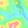 Waterloo topographic map, elevation, terrain