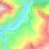Jeori topographic map, elevation, terrain