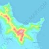 Ogpao topographic map, elevation, terrain