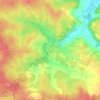 Darau topographic map, elevation, terrain