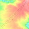 Harmony Flat topographic map, elevation, terrain