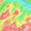 Voßhöfen topographic map, elevation, terrain
