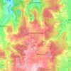 Frankenhausen topographic map, elevation, terrain