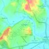 Lassington topographic map, elevation, terrain