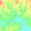 Moran topographic map, elevation, terrain