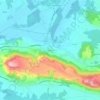 Rapillard topographic map, elevation, terrain