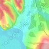 Усть-Балей topographic map, elevation, terrain