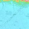 Sunamganj topographic map, elevation, terrain
