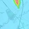 Kampung Dew topographic map, elevation, terrain