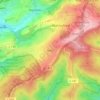 Holz topographic map, elevation, terrain
