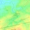 Ahstedt topographic map, elevation, terrain