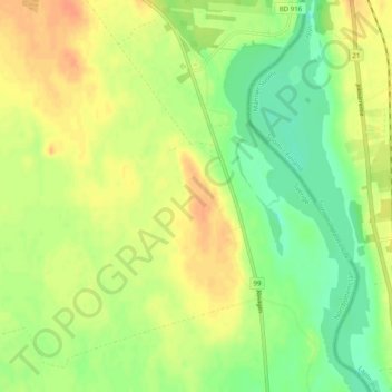 Harju topographic map, elevation, terrain