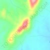 Cedar Mountain topographic map, elevation, terrain