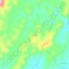 Njele topographic map, elevation, terrain