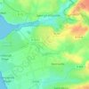 Varreville topographic map, elevation, terrain