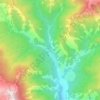 Aghveran topographic map, elevation, terrain
