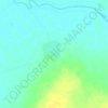 Yo topographic map, elevation, terrain
