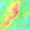 Piery topographic map, elevation, terrain